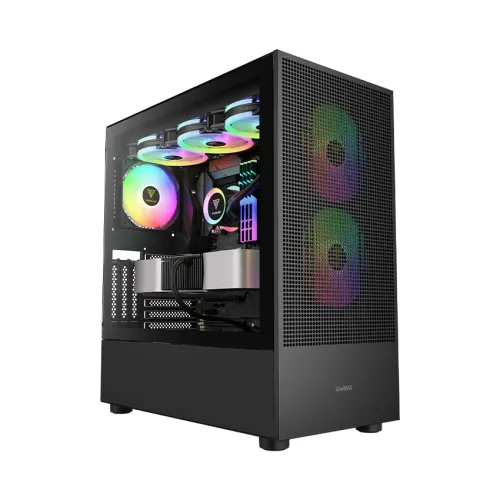 CASE GAMDIAS TALOS M3 MESH BLACK – Mid Tower, 3 Fan ARGB PWM, Mesh 5.0mm, Hỗ trợ E-ATX